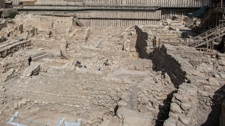אתר ארכיאולוגי בעיר דוד. ארכיון