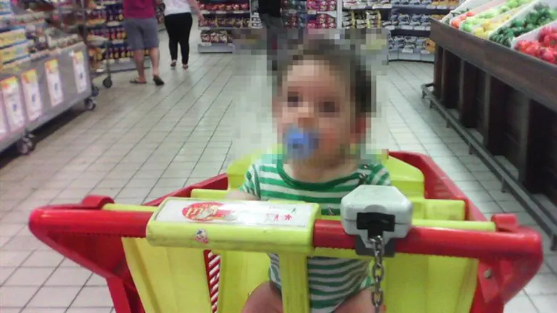 Ariel's 3-year old son