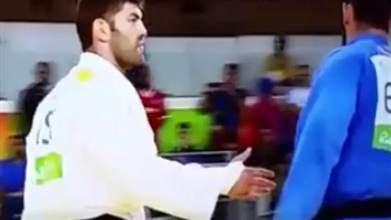 Or Sasson and his Egyptian rival