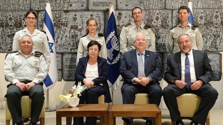 הטקס בבית הנשיא