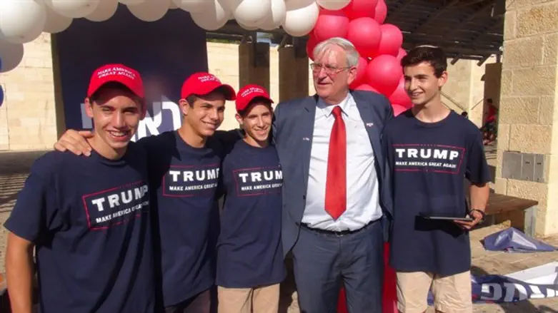 Марк Цель ведет кампанию Дональда Трампа в Израиле