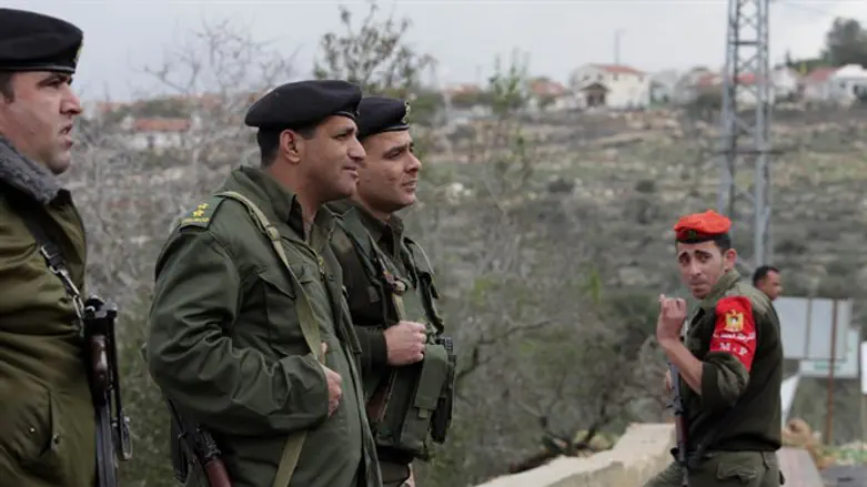 Palestinian Authority Police officer (illustrative)