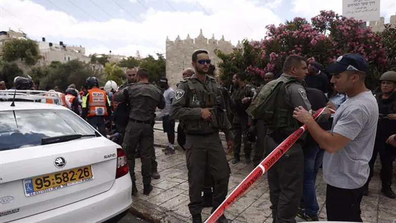 Scene of stabbing attack