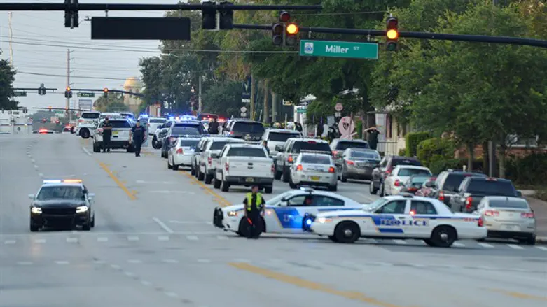 Police in Orlando lock down area around Pulse nightclub, scene of deadly attack