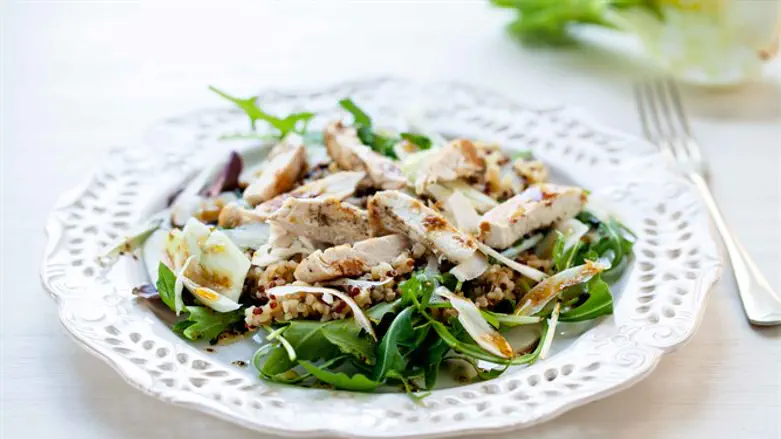 חזה עוף בדבש ונענע