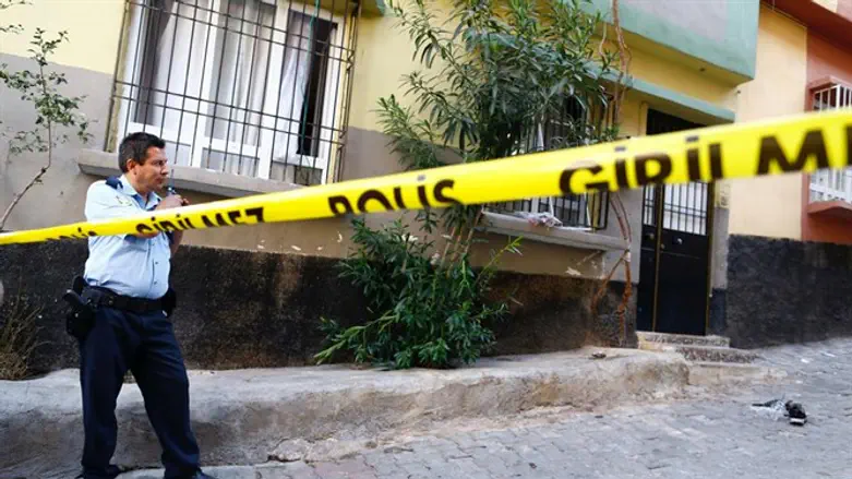 Scene of Gaziantep attack