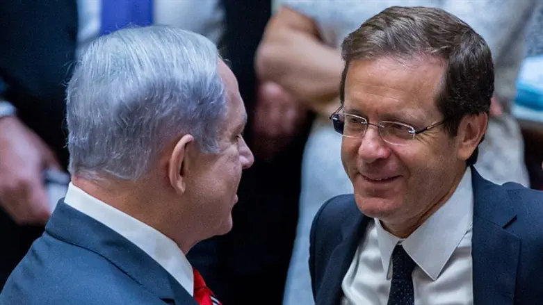 Netanyahu and Herzog