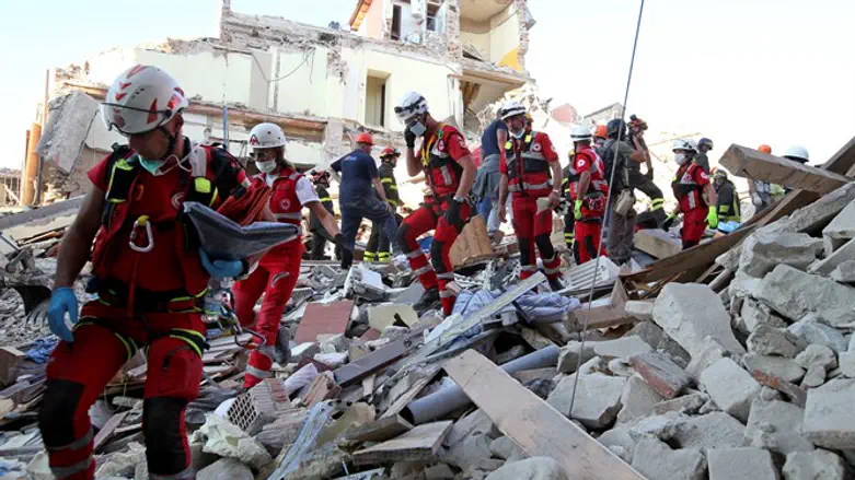 רעידת האדמה באיטליה