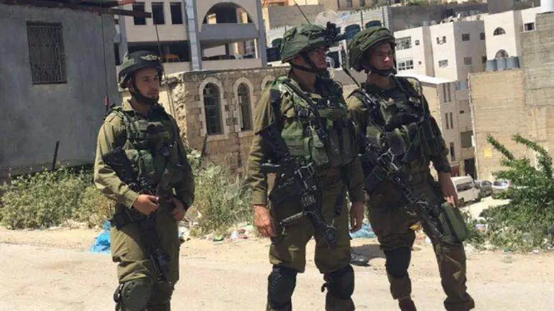 Солдаты ЦАХАЛ. Иллюстрация