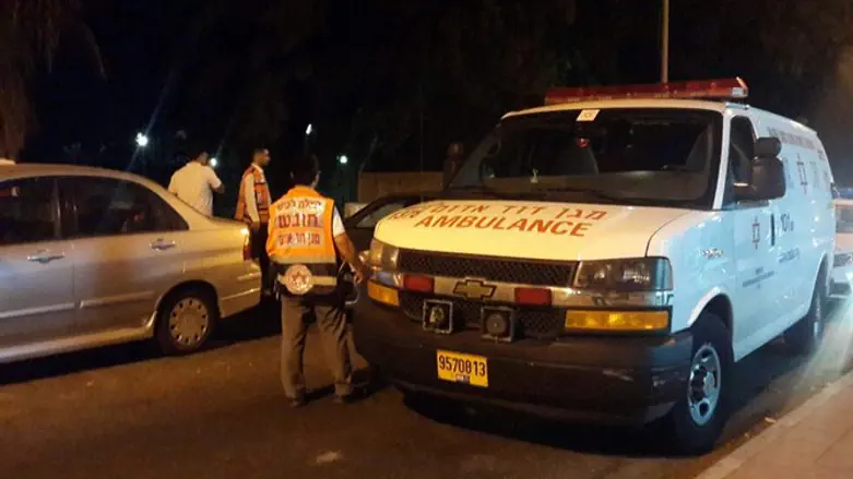 זירת האירוע באשדוד