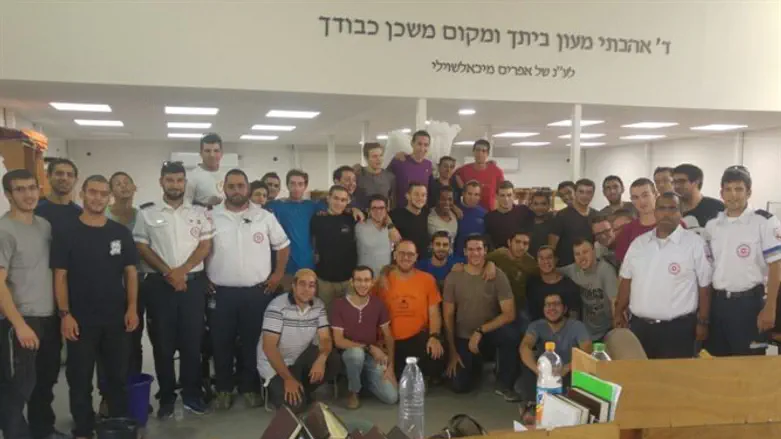 קורס חובשים לתלמידי ישיבות הסדר