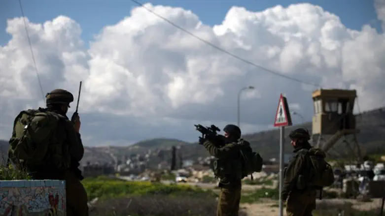 Контрольно-пропускной пункт ЦАХАЛ. Иллюстрация