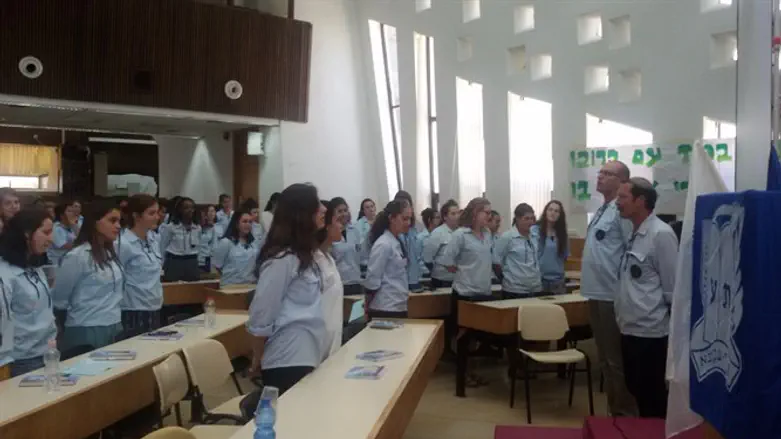 טקס החילופין שנערך בסמינריון לקומונריות