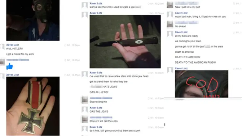 איומים אנטישמיים בפייסבוק