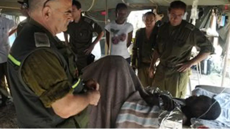 הצלת חיים בהאיטי