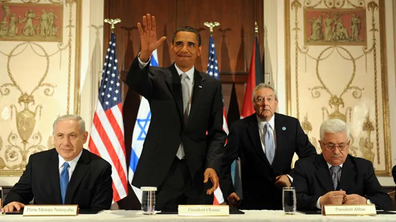 Встреча Нетаньяху и Аббаса в 2009 году