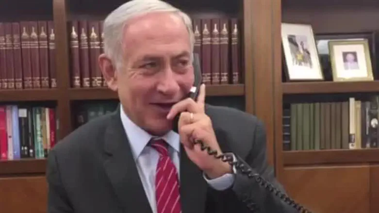 נתניהו מברך את מורן