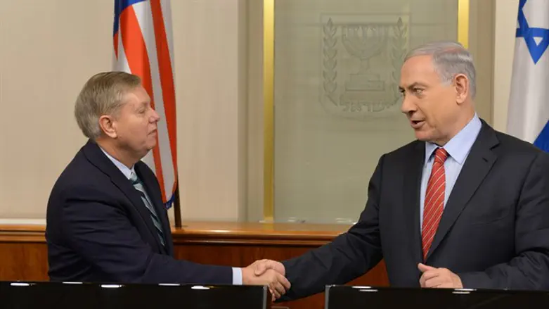 Binyamin Netanyahu, Lindsey Graham