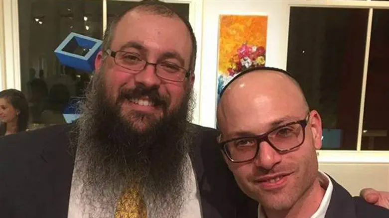 שרון בן חיים עם הרב אבידן אלקין