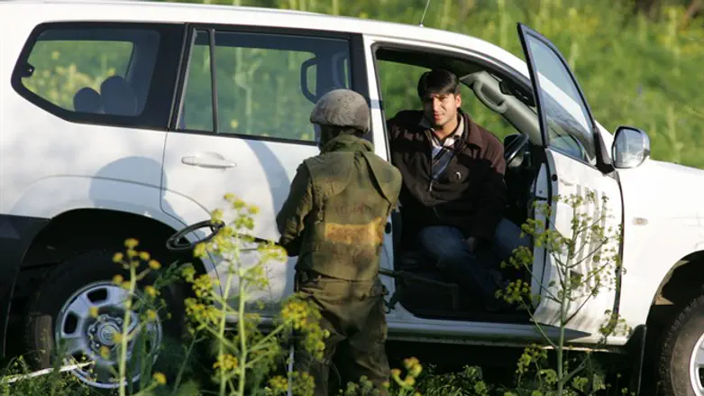 Off-road vehicle. Illustration