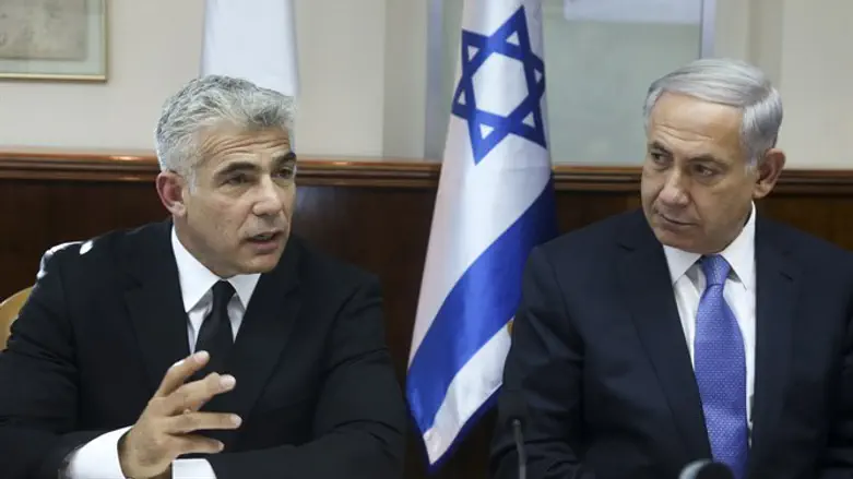 Lapid and Netanyahu