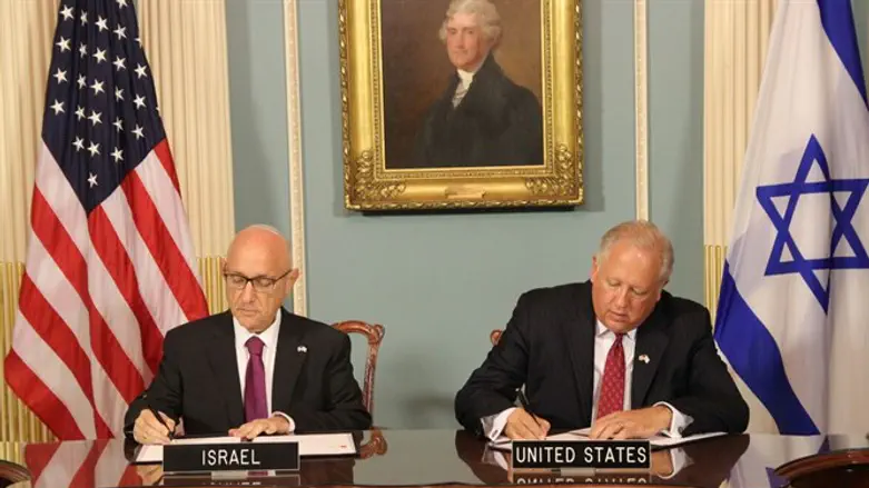 Signing of defense aid agreement