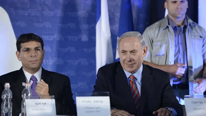 Danny Danon and Bnyamin Netanyahu