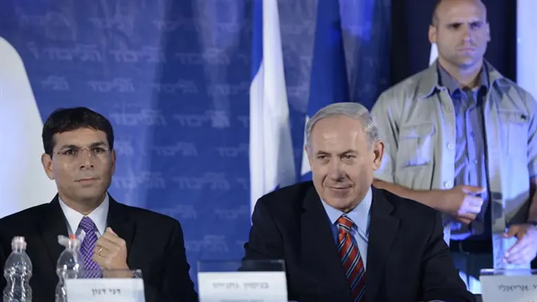 Netanyahuand  Danon.