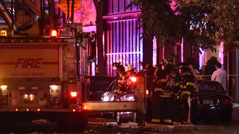 Site of Manhattan explosion