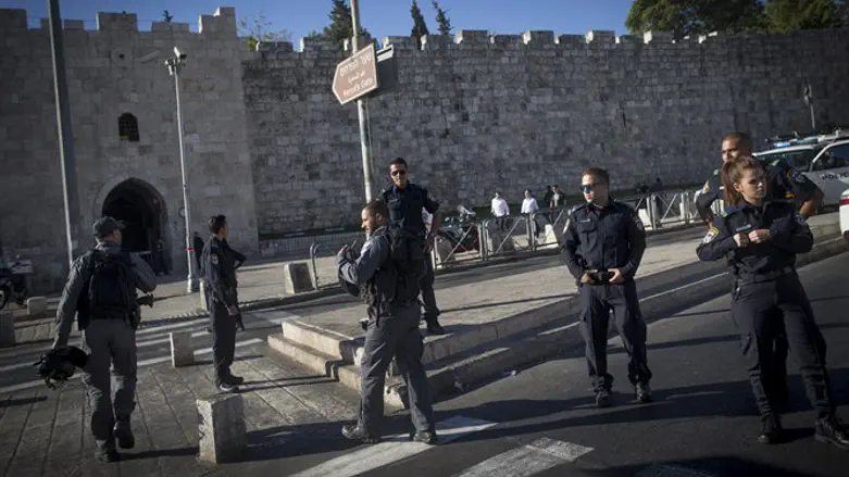 Scene of stabbing attack in Jerusalem