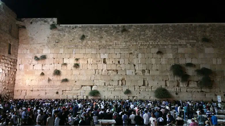 סליחות בכותל המערבי