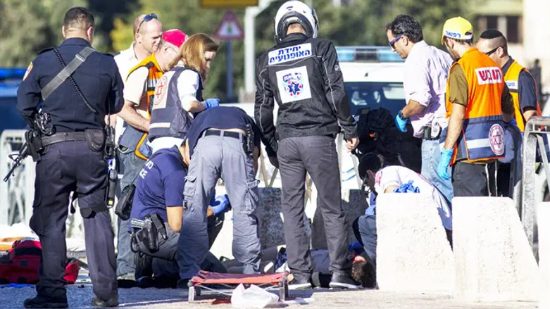 קברניטינו מופתעים כל פעם מחדש. זירת הפיגוע בירושלים בתחילת השבוע