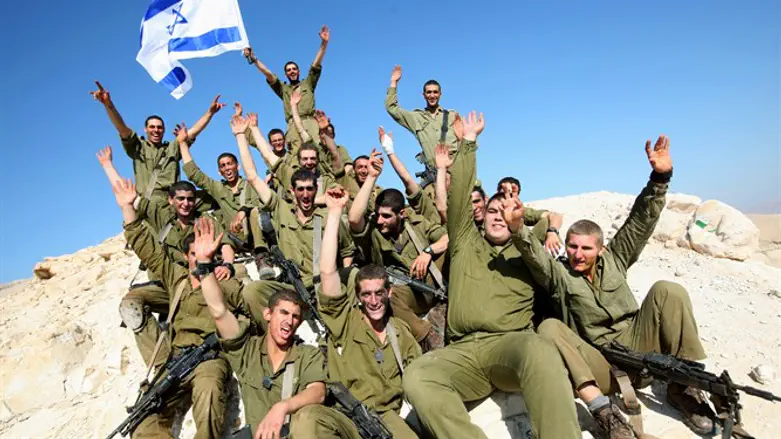 Солдаты ЦАХАЛ. Иллюстрация