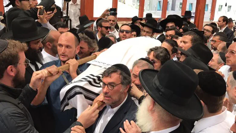 הלווית הרב יוסף חיים סיטרוק