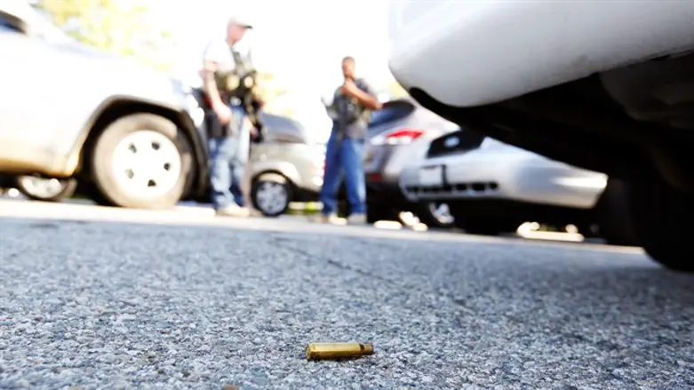 Scene of shooting. Archive.