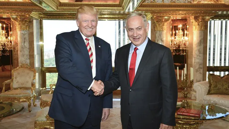ארגוני השמאל מעוניינים לקשר בין נתניהו לטראמפ. פגישת השניים, השבוע בניו-יורק
