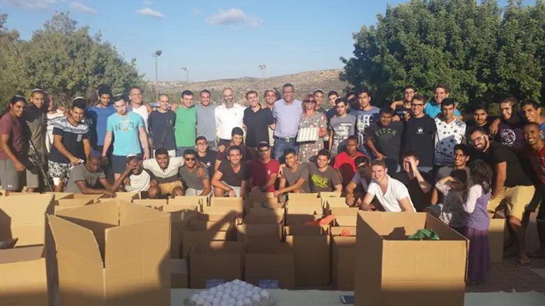 תלמידי מכינת אלישע