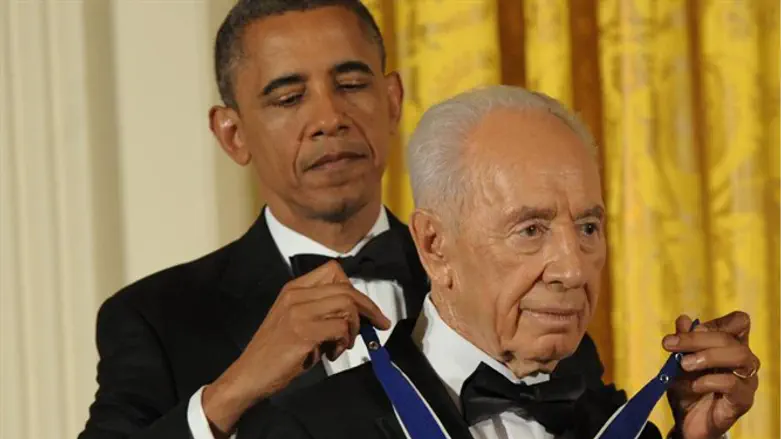 Peres and Obama