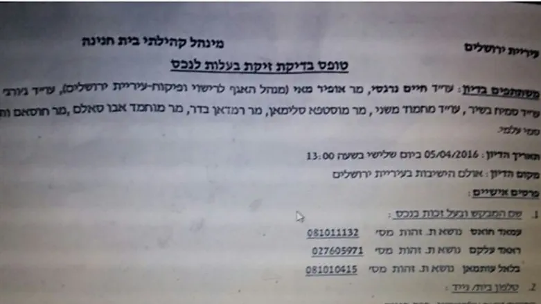 פרוטוקול דיון בועדה החשאית