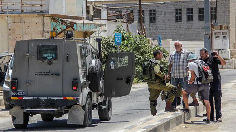 סוכל פיגוע דקירה. חברון