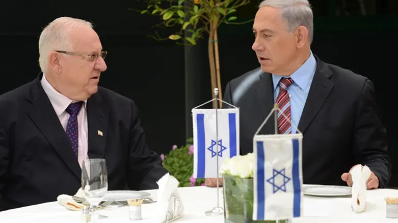 Нетаньяху и Ривлин (Архив)