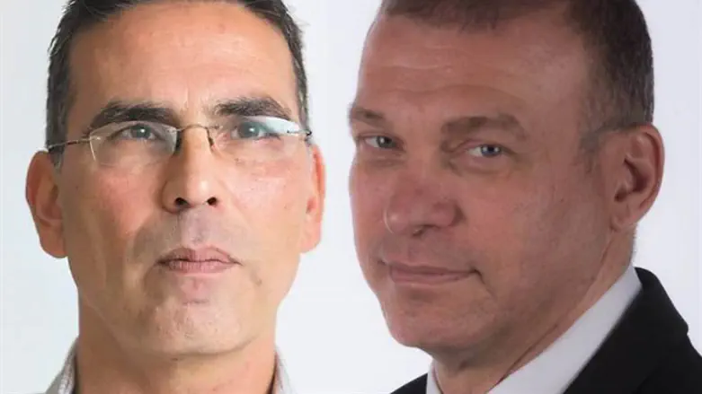 יניב מויאל (מימין) ומוטי לייבל