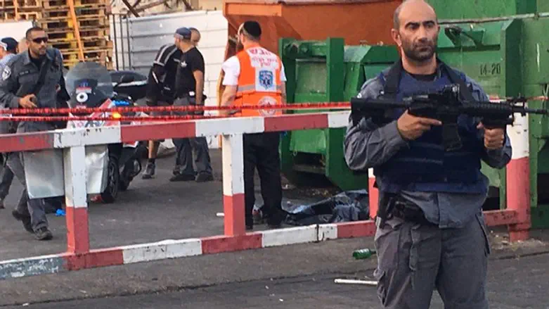 На месте теракта в Нетании