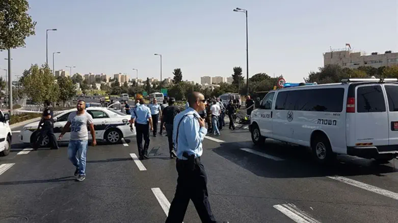 הזירה הראשונה של הפיגוע