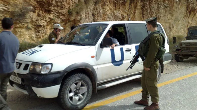 האו"ם בשומרון. ארכיון