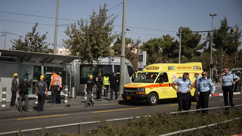 Scene of shooting attack on Ammunition Hill