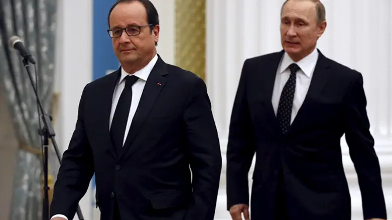Hollande and Putin