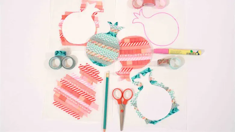 קישוטים מוואשיטייפ