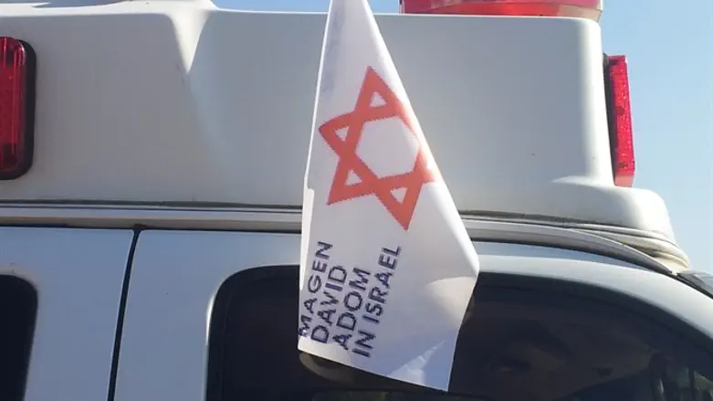 Magen David Adom flag