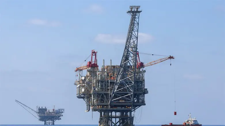 אסדת קידוח גז טבעי